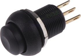 IMR7Z422104UL, Push Button Switch, Momentary, Panel Mount, 13.6mm Cutout, SPDT, 28V dc, IP67 IMR7Z422104UL, Push Button Switch, Momentary, Panel Mount, 13.6mm Cutout, SPDT, 28V dc, IP67