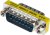 D Sub Adapter Male 15 Way D-Sub to Male 15 Way D-Sub