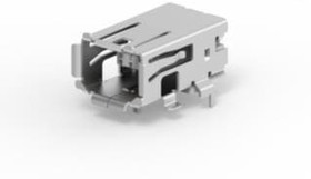2294417-4, Surface Mount Right Angle Mini I/O Connector Female, 8 Way, Shielded 2294417-4, Surface Mount Right Angle Mini I/O Connector Female, 8 Way, Shielded
