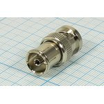 Высокочастотный переходник штекер BNC на гнездо телевизионное TV; №1125 шт BNC-гн TV