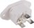 PX0580/63/WH, AC Power Entry Modules Flange Mnt IEC Inlets, White