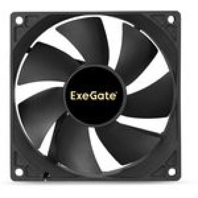 Вентилятор ExeGate EX09225H4P-PWM, 92x92x25 мм, Hydraulic bearing (гидродинамический), 4pin, PWM, 2