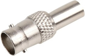 PSG08544, Разъем РЧ / Коаксиальный, Коаксиальный, Прямой Штекер, Обжимной, 75 Ом, RG59, Цинк