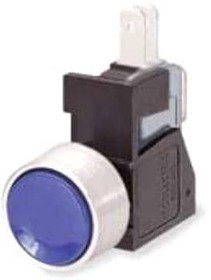 C0911KBAAJ, Pushbutton Switches C0911KB T0186 SHROUD BLK BUTTON ASSEMBLED