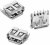 614004185023, Разъем USB, USB Типа A, USB 2.0, Гнездо, 4 вывод(-ов), Монтаж в Сквозное Отверстие, Вертикальный 614004185023, Разъем USB, USB Типа A, USB 2.0, Гнездо, 4 вывод(-ов), Монтаж в Сквозное Отверстие, Вертикальный