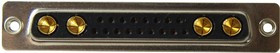680M21WA4SL211, Комбинированный разъем D Sub, Power-D 680M Series, DC-21WA4, Гнездо, 21 контакт(-ов)