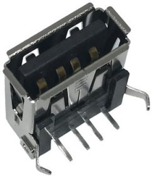 UE27AC5413H, USB Connectors USB, Type A rght angl,hgh tmp