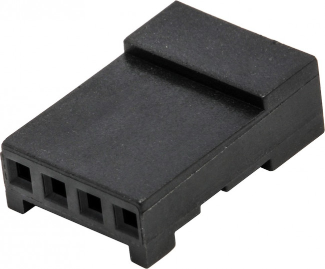 661004113322, 48532480 Male Connector Housing, 2.54mm Pitch, 4 Way, 1 Row