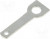 KEYS1269, Наконечник: плоский, 2,8мм, 0,5мм, "папа", M2,5, винтами, латунь