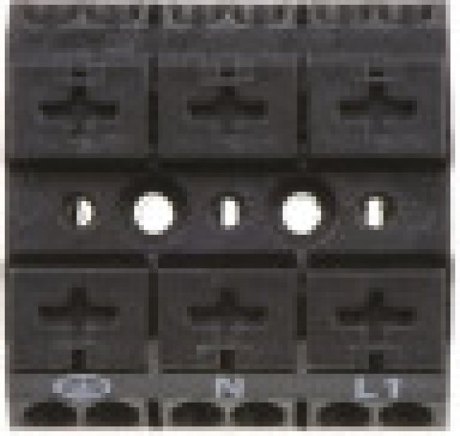 4-wire device connection terminal, 3 pole, pitch 12 mm, 0.5-4.0 mm², AWG 20-12, straight, 32 A, 500 V, push-in, 862-1503 4-wire device connection terminal, 3 pole, pitch 12 mm, 0.5-4.0 mm², AWG 20-12, straight, 32 A, 500 V, push-in, 862-1503
