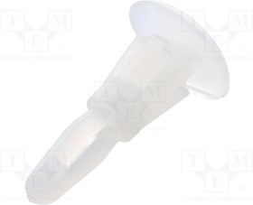 DR8G820V40618, Втулка дистанцирующая, полиамид, Дл 6,4мм, защелка / защелка