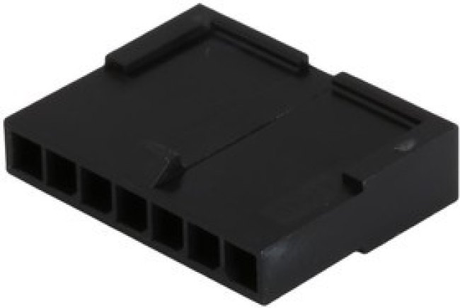 436400701, 43640 Male Housing Plug, 3mm Pitch, 7 Way, 1 Row 436400701, 43640 Male Housing Plug, 3mm Pitch, 7 Way, 1 Row