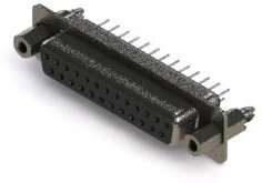 628-025-220-047, D SUB CONN, RCPT, 25POS, DB, SOLDER