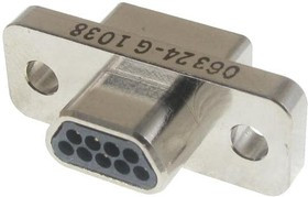 M83513/01-CN, D-Sub MIL Spec Connectors SLDRCUP/SLASH CONN PIN/MET SHLL 21CNT