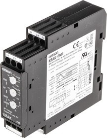 K8AKPM1200240VAC, Phase Monitoring Relay, 3 Phase, SPDT, DIN Rail K8AKPM1200240VAC, Phase Monitoring Relay, 3 Phase, SPDT, DIN Rail