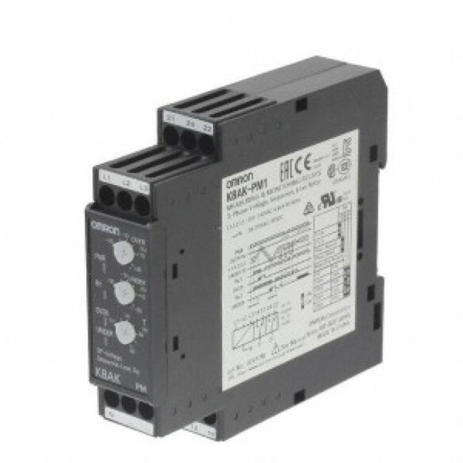 K8AKPM1200240VAC, Phase Monitoring Relay, 3 Phase, SPDT, DIN Rail K8AKPM1200240VAC, Phase Monitoring Relay, 3 Phase, SPDT, DIN Rail