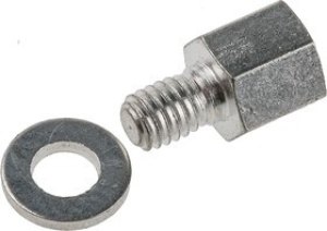 863001018TLF, D-Sub Tools &amp; Hardware F screw lock for PCB