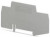 ATP-STTB4, Концевая планка/перегородка, серый, Шир: 2мм, Выс: 53мм, L: 88,7мм