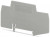 ATP-STTB4, Концевая планка/перегородка, серый, Шир: 2мм, Выс: 53мм, L: 88,7мм