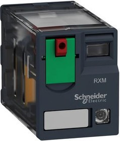 RXM3AB2F7, Miniature Plug-in Relay RXM, 3CO, AC, 120V, 10A, PCB Pins