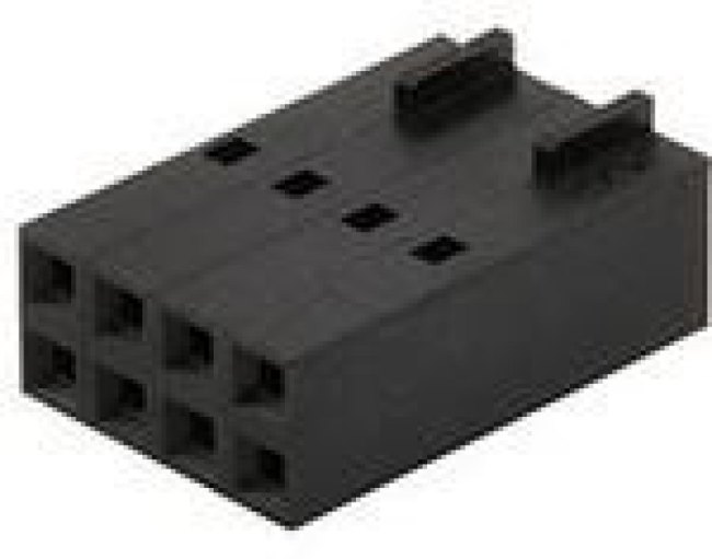 22-55-2503, Conn Housing RCP 50 POS 2.54mm Crimp ST Cable Mount Black SL™ Bag