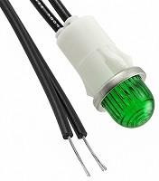 1052A5, Panel Mount Indicator Lamps GREEN DIFFUSED 1/2" MOUNTING HOLE