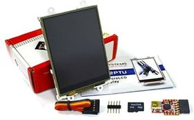 SK-32PTU, SK-32PTU TFT LCD Colour Display Starter Kit / Touch Screen, 3.2in, 240 x 320pixels