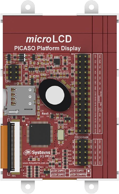 SK-32PTU, SK-32PTU TFT LCD Colour Display Starter Kit / Touch Screen, 3.2in, 240 x 320pixels