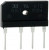 GBJ2504-F, Rectifier Bridge Diode Single 400V 25A 4-Pin(4+Tab) Case GBJ
