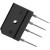GBJ2504-F, Rectifier Bridge Diode Single 400V 25A 4-Pin(4+Tab) Case GBJ
