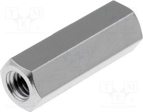 TFF-M3X15/DR113, Дистанцирующая стойка с резьбой, Внутр.резьба M3, 15мм, латунь