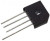 KBU1004, выпрямительный диодный мост, 400В, 10А [KBU] = KBU1010