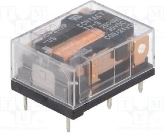 G6C-2117P-US-DC24, General Purpose Relays Power PCB Relay