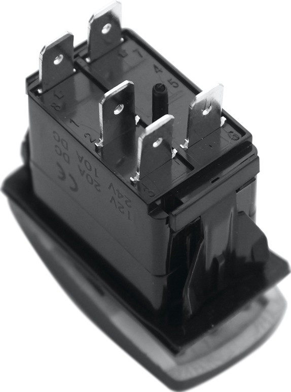 РИФ Переключатель ВКЛ/ВЫКЛ, красный, ФАРА ИСКАТЕЛЬ RIF22-1-2100400