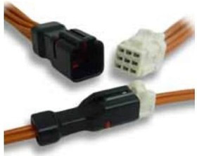 DF62W-6EP-2.2C, Разъем провод-провод/плата, DF62W, вилка, "папа", PIN 6, 2,2мм