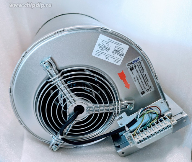Вентилятор Ebmpapst D2D160-BE02-11 230/400V 700/1055W 2700/2960min-1 (двигатель M2D074-LA)