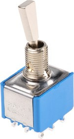 5656A9, Toggle Switches 3PDT 6A 125V 11.4mm On-On
