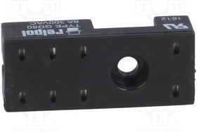 Цоколь GD50, черный, для печатных плат, для RM83, RM84, RM85, RM87L, RM87P, RMP84, RMP85 Цоколь GD50, черный, для печатных плат, для RM83, RM84, RM85, RM87L, RM87P, RMP84, RMP85