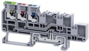 CP2.5, DIN Rail Terminal Blocks DIN Term Blk, Push-In, Feed-Thru