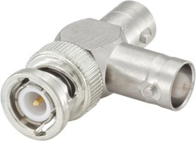 51S303-K00N5, Tee 50 RF Adapter BNC Plug to BNC Socket 10GHz