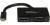 MDP2HDVGA, Переходник разъема, Mini DisplayPort, 1 вывод(-ов), Штекер, HDMI, 2 вывод(-ов), Гнездо