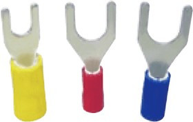 DNH2-153, Клемма тип "U" D2внутр. = 5.3 мм, обжим на провод сеч. 0.5 - 1.5 кв.мм (22-16AWG), красный