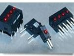 555-2007F, LED Circuit Board Indicators RED DIFFUSED 5 VOLT