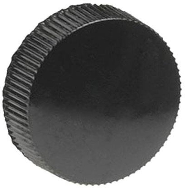 2730, KNOB, ROUND KNURLED, THREADED, 20.57MM