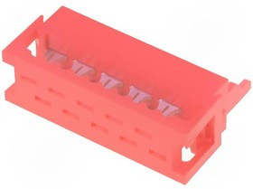 DS1015-01-10R6, Разъем Micro-MaTch Разъем "папа" PIN 10 IDC шлейф 1,27мм