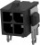 3-794677-4, CONNECTOR, HEADER, 4POS, 3MM, PCB
