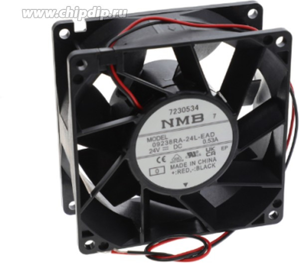 Вентилятор NMB 09238RA-24L-EA-D0 24V DC 0,40A 92x38 2pin
