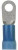 PV6-14R-T, TERMINAL, RING TONGUE, 1/4", 6AWG, BLUE