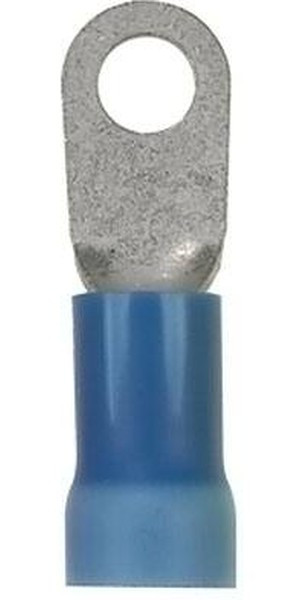 PV6-14R-T, TERMINAL, RING TONGUE, 1/4", 6AWG, BLUE