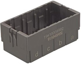 19410009982, Heavy Duty Power Connectors Han-Eco Modular 10B Carrier Frame for Hoods